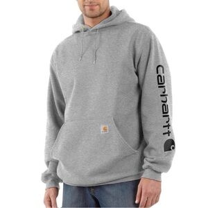 Carhartt Men's Heather Gray Hoodie